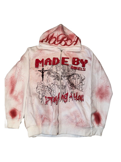 MBA airbrush zip up