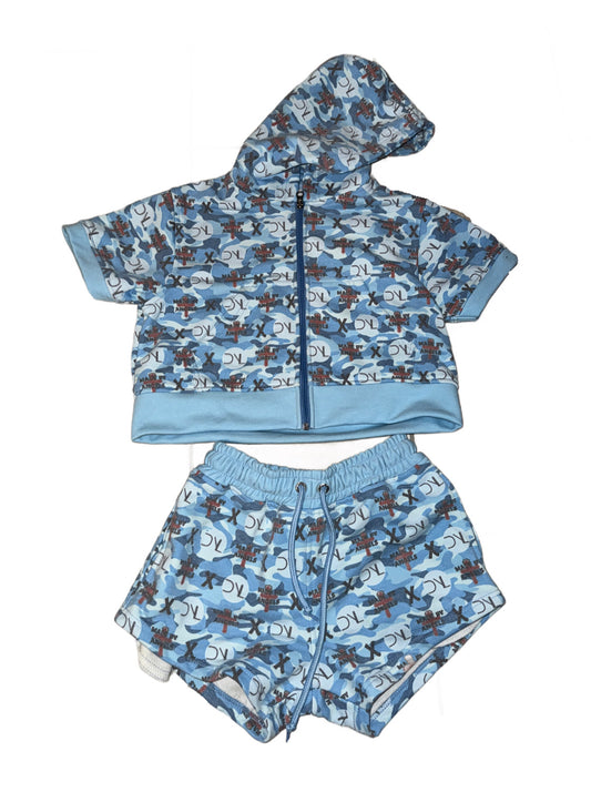 MBA X DYL sweat-short set